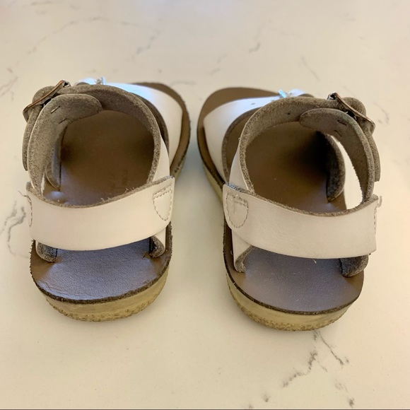 White Salt Water Sandals - Picture 6 of 9